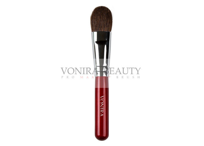 Natural Bristle Paddle Highlight Pony Hair Makeup Brushes For