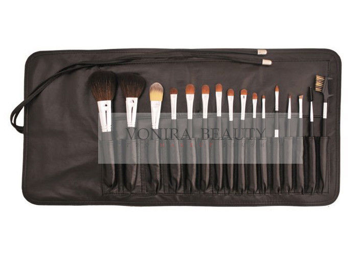 Durable Roll Up Carrying Case Professional Makeup Brush Set For A