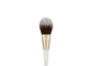 Vonira Beauty Studio Makeup Flat Powder Brush With Golden Aluminum Ferrule Birch Wooden Handle