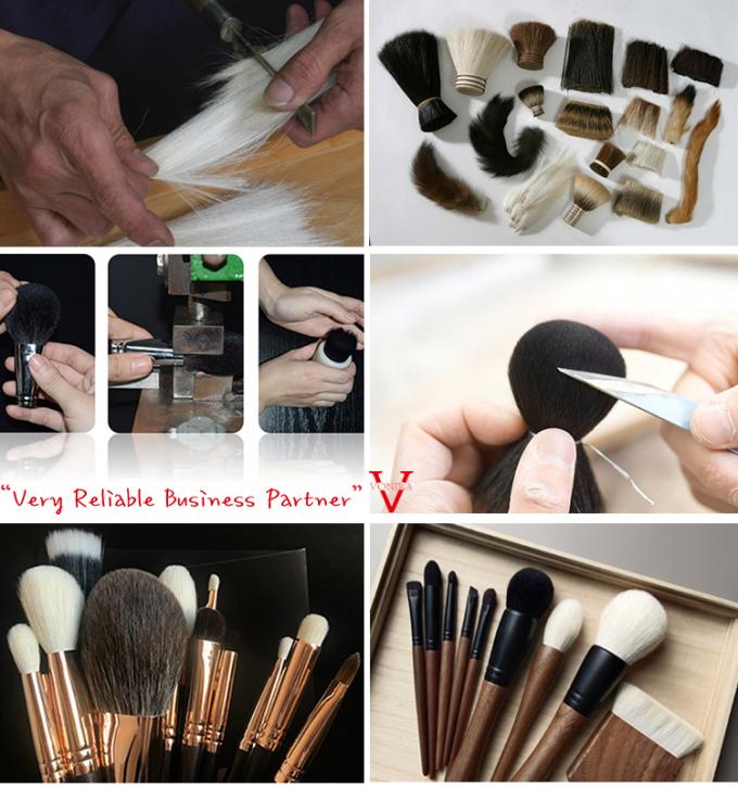 14 Pieces Basic Professional Makeup Brushes Collection Set With Private