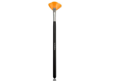 Soft Lash Fan High Quality Makeup Brushes Long Black Wood Handle