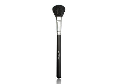 Custom Private Label Cheek Makeup Brush With High Quality Natural Black Goat Hair