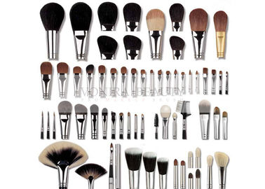 Highest Grade Natural Hair Private Label Makeup Brushes With Copper Ferrule
