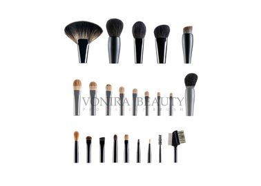 Private Label Deluxe Natural Hair Makeup Brushes Custom Top Rated Makeup Brushes