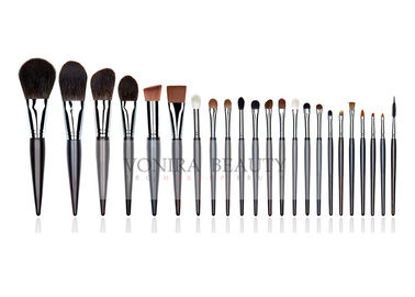 23 PCS Luxury Collection Contour Makeup Brush Set Finest Nature Bristles / Original Ebony Handle