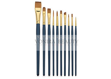 10PCS Make Up Cosmetic Body face paint brushes Nylon Hair  / Oil Painting Brushes