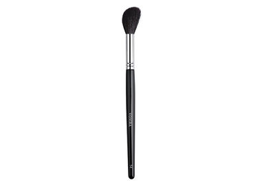 Precision Slant Powder Highlight Makeup Brush With Luxury Soft Gray XGF Goat Hair