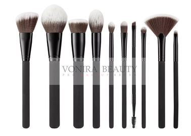 Dense Supple Synthetic Makeup Brushes , Cosmetic Brush Set Professional Applicator
