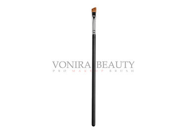 Private Label Angled Brow Brush , Sable Hair Handcrafted Eyebrow Makeup Brush