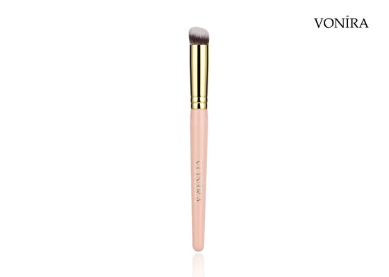 Vonira Beauty Factory Custom Private Label Individual Single Round Angled Concealer Makeup Brush