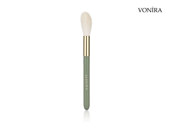Vonira Custom Wholesales Natural White Goat Hair Makeup Blush Brush with Private Label Service
