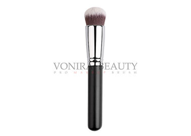 Short Kabuki Buffer Private Label Makeup Brushes Round Buffing Brush