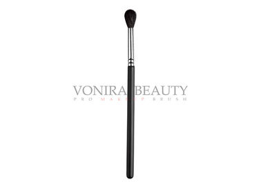 Fluffy Black Goat Hair Detail Blending Private Label Cosmetic Brushes Environmental Material