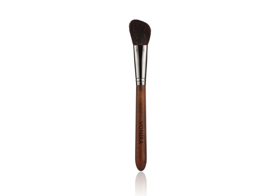 Vonira Goat Hair Angled Contour Brush Bronzer Powder Brush For Artist Academy Makeup