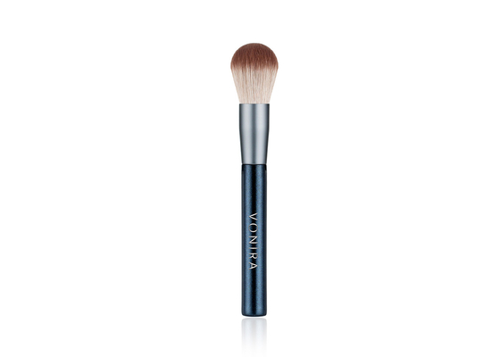 Naturally Function Corn Fiber Makeup Powder Brush With Glitter Birch Wooden Handle