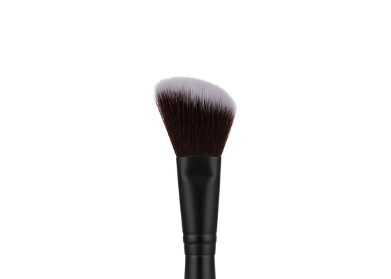Vonira Professional Dual Ended Makeup Blush Contour Brush Double Sided Highlighter Bronzer Brush with Black Handles