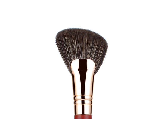 Vonira Beauty Large Angled Fan Brush Bronzer Fan Brush Makeup Cheek Blush Brush Sheering Cosmetic Brush Tool