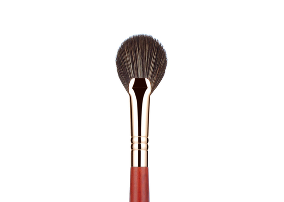 Vonira Beauty Professional Mini Fan Eye Makeup Brush Highlighter Brush Vegan Synthetic Hair Small Cosmetic Blush Brush