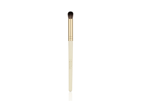 Vonira Beauty Eyeshaodw Blending Brush Round Concealer Brush With Golden Aluminum Ferrule Birch Wooden Handle