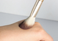Vonira Beauty Studio Makeup Angled Blush Brush Contour Cheek Brush With Golden Aluminum Ferrule Birch Wooden Handle