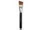 Cruelty Free Angled Foundation Makeup Brush With Black Wood Handle