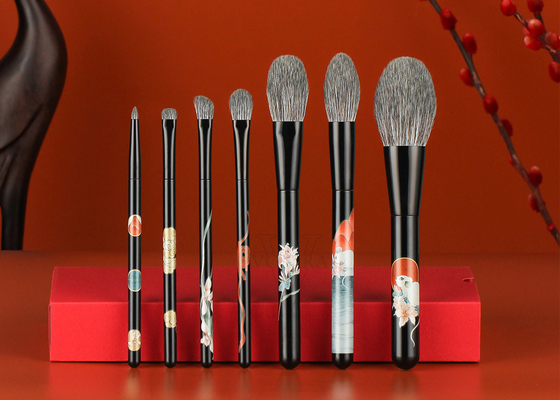Vonira Beauty Festival Basic 7 Pieces Makeup Brushes Collection Gift Set de Brochas de Maquillaje Profesional OEM ODM