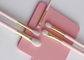 Vonira Brand New Basic 11 Pieces Makeup Brushes Collection Set de Brochas de Maquillaje Profesional Pink Gold Nude Color