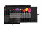 Colorful 14 Pieces Professional Makeup Brush Set With Premium Synthetic Hair