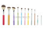 100% Vegan And Cruelty Free Synthetic Face Brush With Colorful Handles