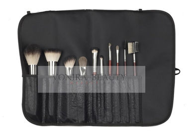 Classic Italian Badger Hair Color Travel Makeup Brush Set / Angle Blush Brush