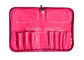 Custom PU Zip Makeup Brush Bag Roll Holder For Home Or Travel