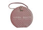 Fashion Round Makeup Brush Bag Cosmetic Case With Belt Strap Toiletry Organizer Pouch