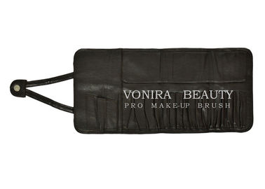 New Fashion Makeup Cosmetic Brush Roll Pouch Pen Pencil Case Bag Faux Leather