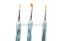 5pcs Flat Top Painting Professional Nail Art Brushes 3D Design Pattern Drawing Pen