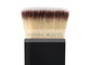 Vegan Taklon Hair Flat Kabuk Makeup Brush Small Size Contour Makeup Brush