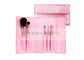5 PCS Pink Promotional Cosmetic Brush Kit / Soft Makeup Brushes