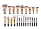 23 Pieces Synthetic Private Label Makeup Brushes / Handmade Makeup Brushes
