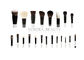 21Pieces Extremely Animal Hair Makeup Brushes Private Label Cosmetic Brush Collection
