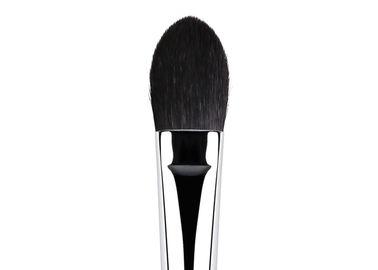 Private Label Paddle Shape Precise Cheek Makeup Brush With Luxury Blue Squirrel Hair