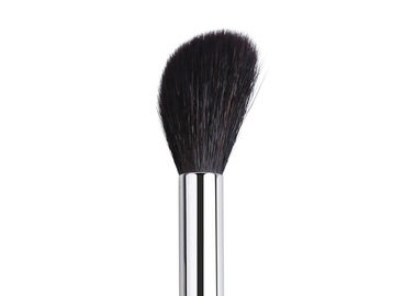 Precision Slant Powder Highlight Makeup Brush With Luxury Soft Gray XGF Goat Hair