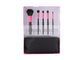 5 PCS Fashion Pink & Black Basic Gift Set With A Black Makeup Bag