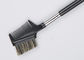 High Quality Double-Head Brow/Lash Groomer With Natural Boar Bristle