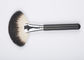 Goat Hair Large Fan Makeup Brush / Wood Handle High End Makeup Brushes