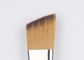Unique Designed Medium Size Angled Concealer Brush With Black Wood Handle