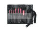 Bassic Red Makeup Brush Gift Set For Daily Application With Black Roller