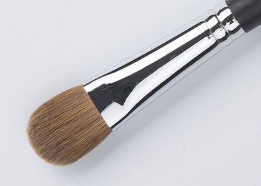 Small Pointed Concealer Brush with Cruelty Free Orange Synthetic Fiber for Precise Application