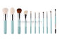 Spring Mint Green Synthetic Makeup Brushes 100% Vegan Free And Eco Friendly