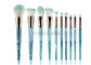10pcs  Soft Synthetic Hair Mass Level Makeup Brushes Globle - Look
