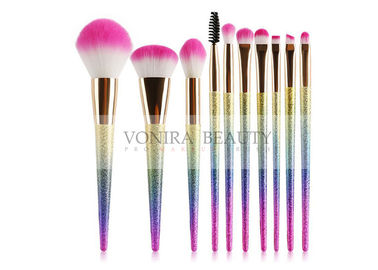 Beautiful Facial Eye Mass Level Makeup Brushes Gradual Color Handle