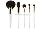 Fabulous Synthetic Makeup Brushes Pearl White Handle Simple Tools